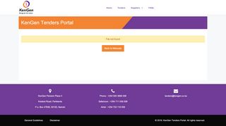 
                            1. KenGen Tenders Portal