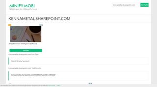 
                            2. kennametal.sharepoint.com - Sign in to your account