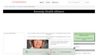 
                            5. Kennedy Health Alliance, 333 Laurel Oak Rd, Voorhees, NJ ...