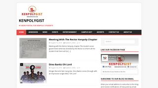 
                            2. KenpolyGist | #1 News Portal For Kenpoly Students