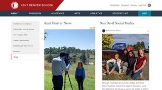 
                            6. Kent Denver News - Kent Denver School