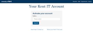 
                            3. Kent IT Account