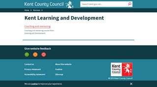 
                            5. Kent Learning and Development - Kent County Council