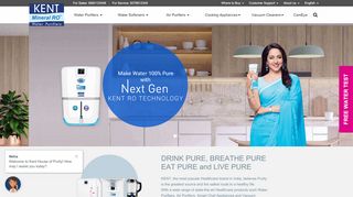 
                            8. KENT RO Systems - Healthcare Products & Home …