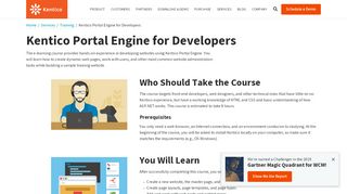 
                            8. Kentico Portal Engine for Developers | Kentico CMS for ASP.NET