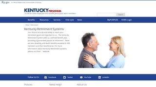 
                            3. Kentucky Retirement Systems - Personnel Portal