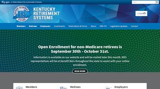
                            2. Kentucky Retirement Systems: Welcome