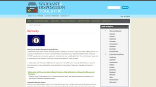 
                            2. Kentucky - Warrant & Disposition Toolkit