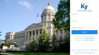 
                            8. Kentucky.gov Site - Login