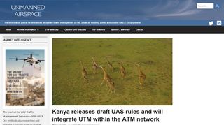 
                            8. Kenya releases draft UAS rules and will integrate UTM within the ATM ...