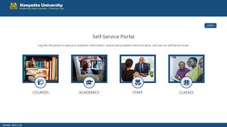 
                            1. Kenyatta University - Self-Service Portal
