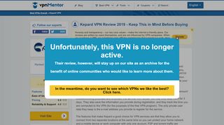 
                            4. Kepard VPN Review 2019 - Keep This in Mind Before Buying