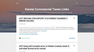 
                            10. Kerala Commercial Taxes Links