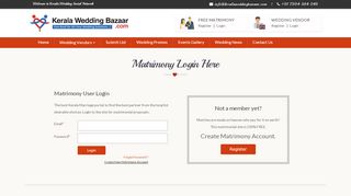 
                            4. Kerala Matrimony :: Free Kerala Matrimony Login