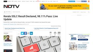 
                            6. Kerala SSLC Result 2019 Declared At Keralaresults.nic.in ...