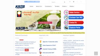 
                            2. Kerala State Electricity Board Limited - Home