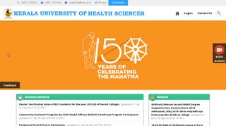 
                            9. Kerala University of Health Science