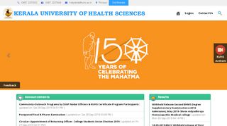 
                            3. Kerala University of Health Sciences - Academic