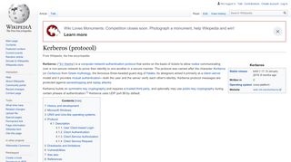 
                            1. Kerberos (protocol) - Wikipedia