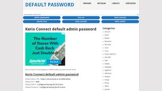 
                            9. Kerio Connect default admin password - MX Wiki