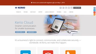 
                            5. Kerio | Secure Business Collaboration | Home | …