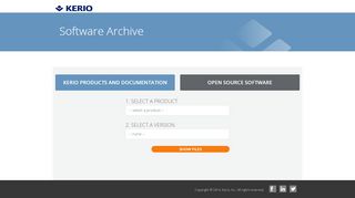 
                            9. Kerio Software Archive - download.kerio.com