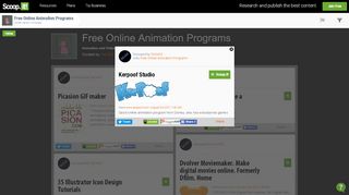 
                            3. Kerpoof Studio | Free Online Animation Programs