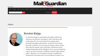 
                            6. Kersten Knipp - Mail & Guardian - mg.co.za