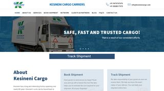 
                            2. Kesineni Cargo Booking System :: Home