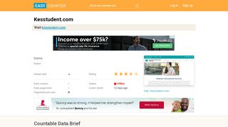 
                            6. Kesstudent.com: home - Easy Counter