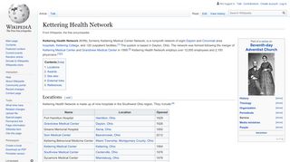 
                            9. Kettering Health Network - Wikipedia