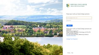 
                            4. Keuka College - Sign In