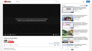 
                            4. KEVA ID LOGIN VIDEO - YouTube