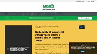 
                            7. Kevin - Driver Assessor, Home Delivery Network - Dunelm Careers