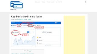 
                            5. Key bank credit card login - Credit card - …