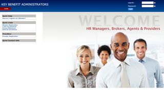 
                            1. Key Benefit Administrators :: Welcome