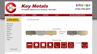 
                            5. Key Metals is Your Online Source for Tool Steel, Precision ...