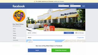 
                            9. Key West Citizen - About | Facebook