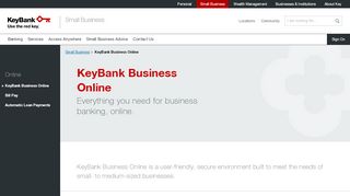 
                            3. KeyBank Business Online | KeyBank