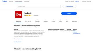 
                            5. KeyBank Careers and Employment | Indeed.com