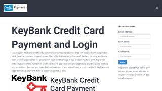 
                            8. KeyBank Credit Card Payment - Login - Address - Customer ...