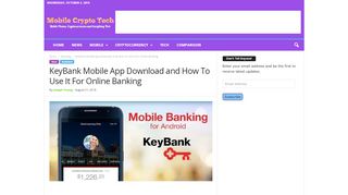 
                            1. KeyBank Mobile App Download and How To Use It For Online ...