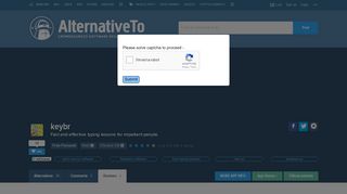 
                            5. keybr Reviews - AlternativeTo.net