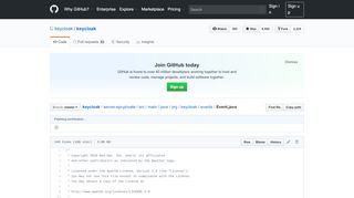 
                            3. keycloak/Event.java at master · keycloak/keycloak · GitHub