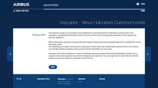 
                            2. Keycopter - Airbus Helicopters Customer's portal