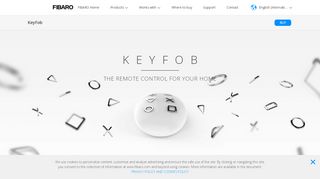 
                            5. KeyFob - Smart remote control for your smart home | FIBARO