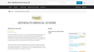 
                            6. KEYHEALTH MEDICAL SCHEME - webmed.co.za