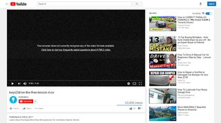 
                            3. keys2drive-the-free-lesson.mov - YouTube