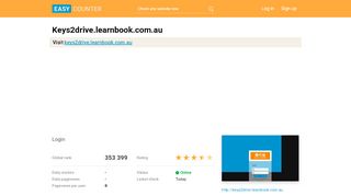 
                            7. Keys2drive.learnbook.com.au: Login - Easy Counter