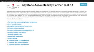 
                            6. Keystone Accountability Partner Tool Kit